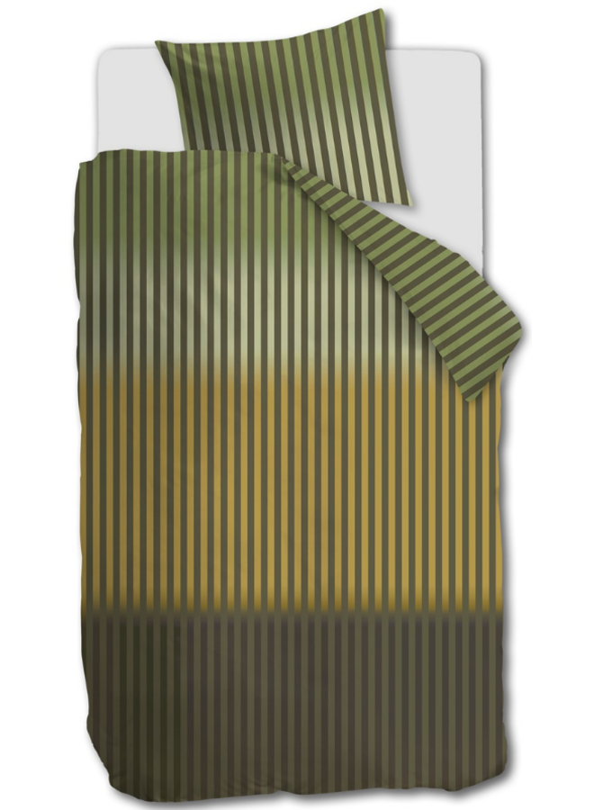 Beddinghouse Dekbedovertrek Jonah Groen - Katoen