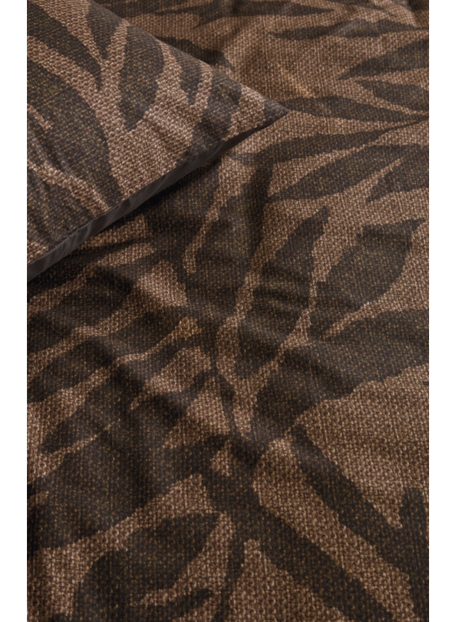 Beddinghouse Dekbedovertrek Laurie Bruin - Katoen