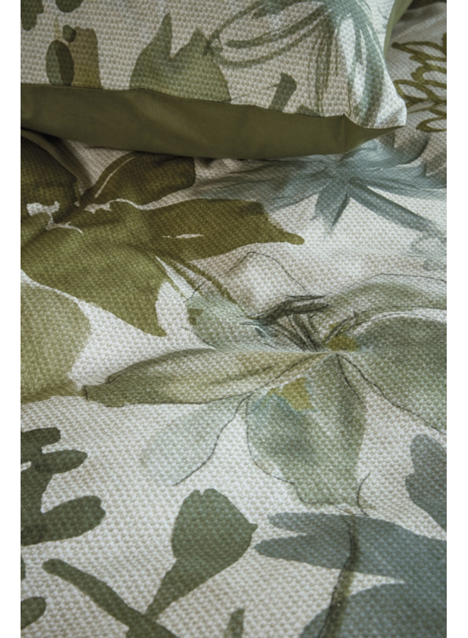 Beddinghouse Dekbedovertrek Lilian Groen - Katoen