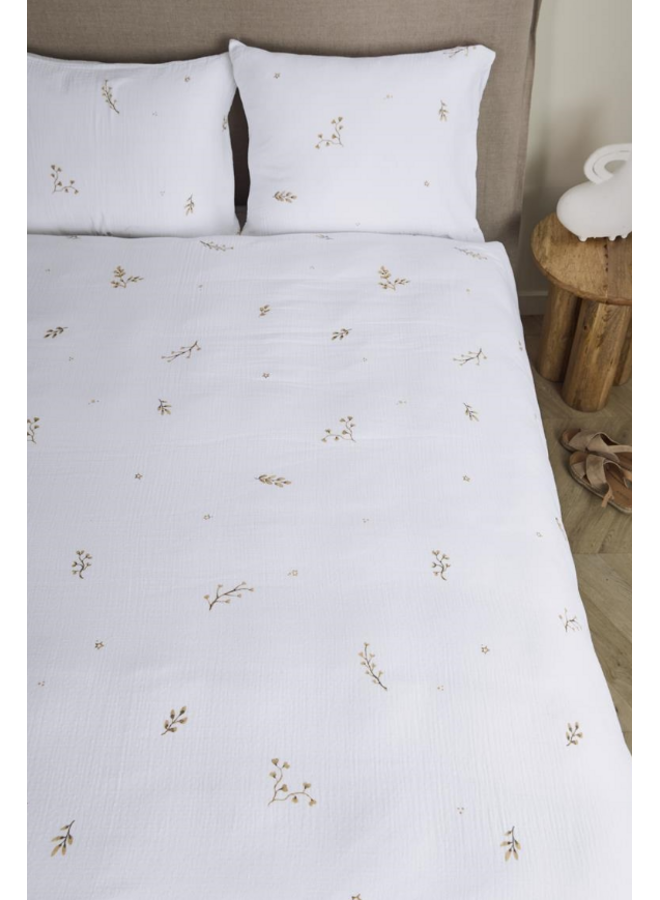 Beddinghouse Dekbedovertrek Evi Naturel - Mousseline Katoen