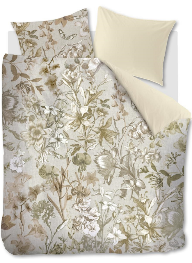 Dekbedovertrek Bronte Naturel - Katoensatijn PL1