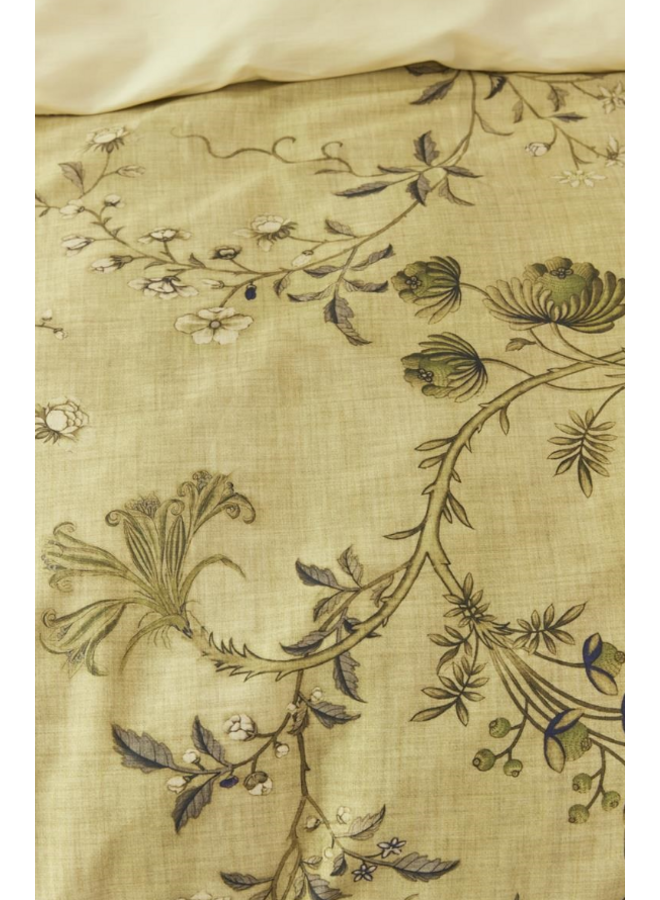 Beddinghouse Dekbedovertrek Charlotte Olijfgroen - Katoensatijn