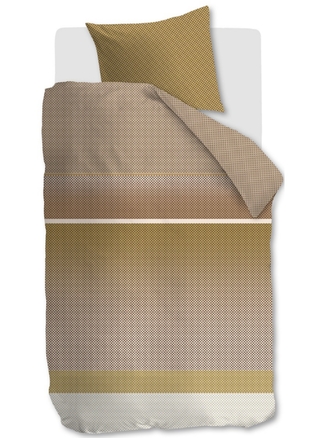 Beddinghouse Dekbedovertrek Elvi Goud - Katoensatijn