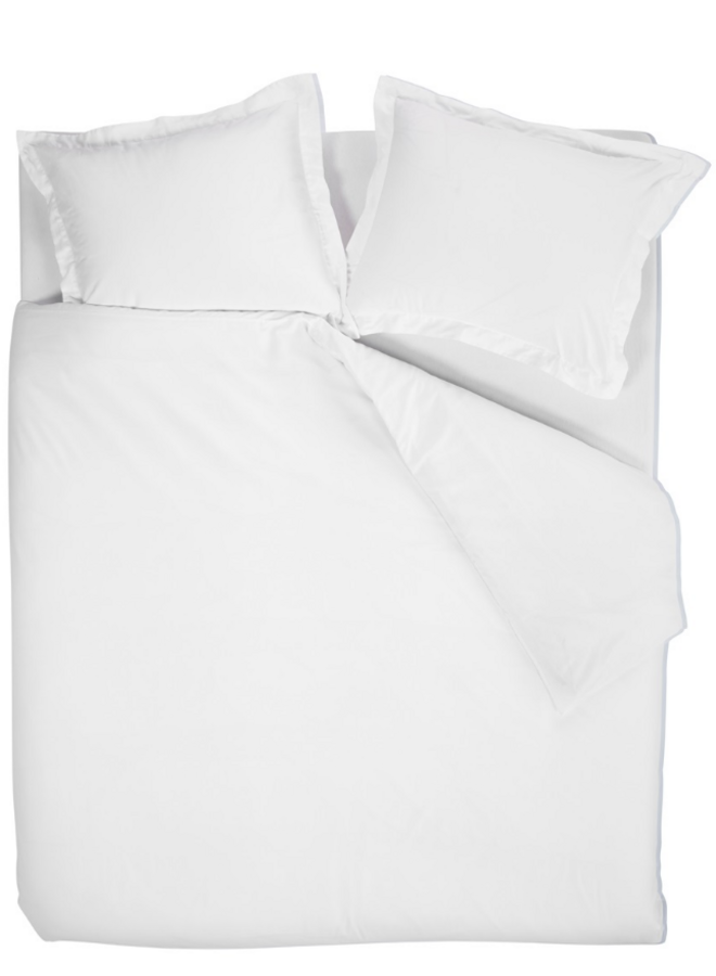 Beddinghouse Dekbedovertrek Gloss Wit - Katoensatijn