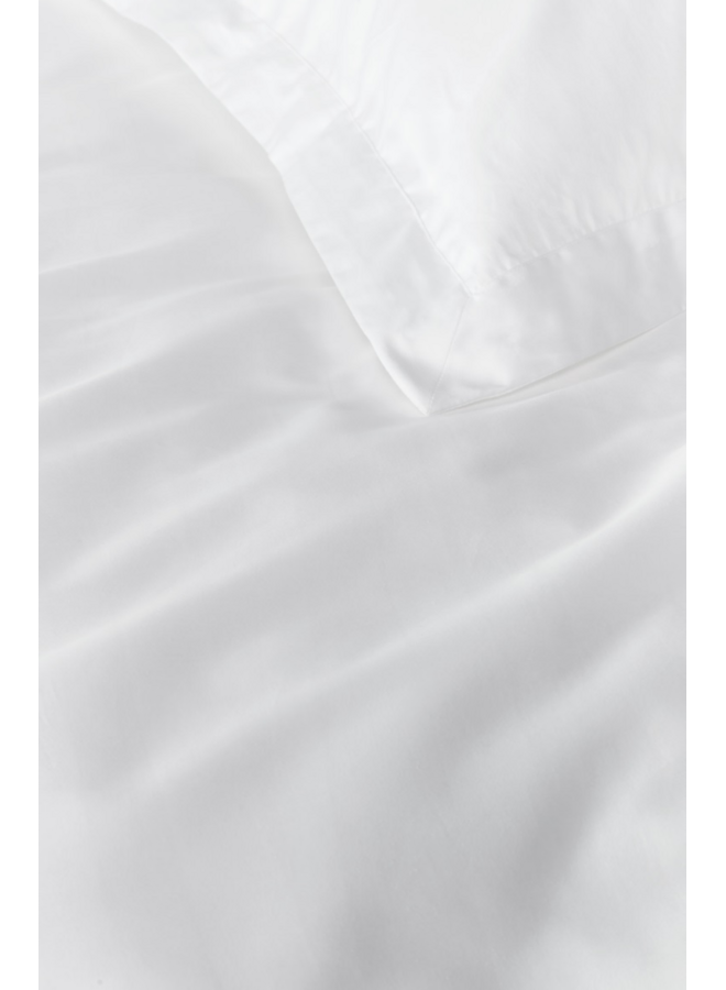 Beddinghouse Dekbedovertrek Gloss Wit - Katoensatijn