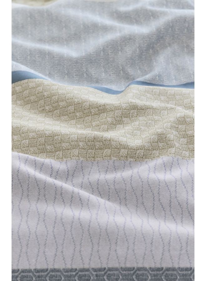 Beddinghouse Dekbedovertrek Hilde Blauw - Katoensatijn