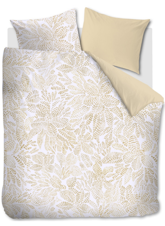 Dekbedovertrek Indy Naturel - Katoensatijn PL1