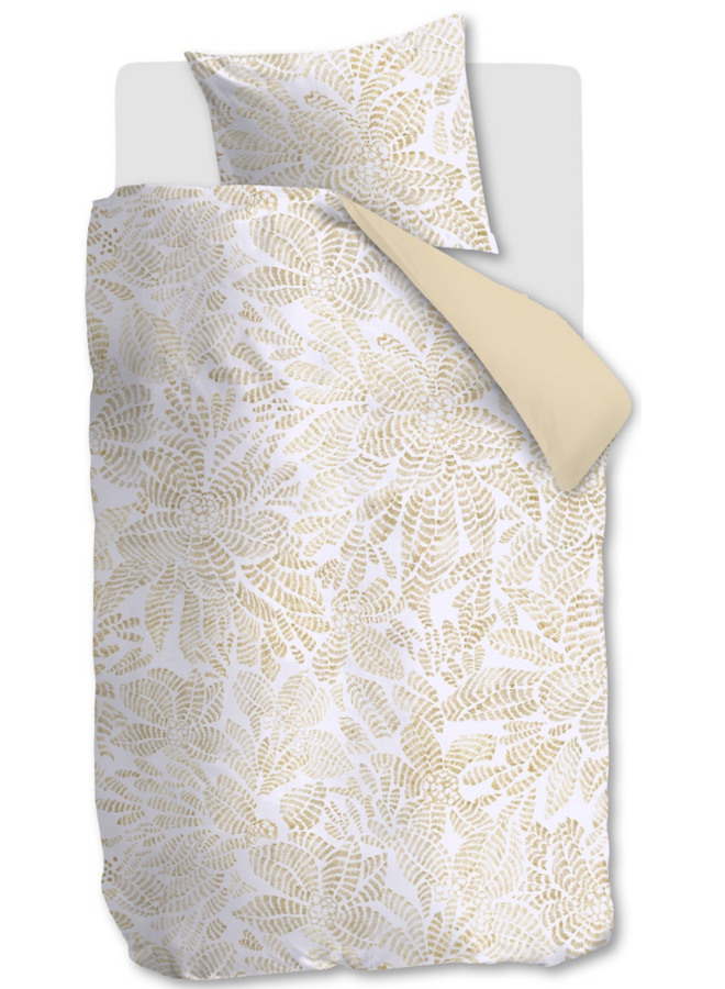 Beddinghouse Dekbedovertrek Indy Naturel - Katoensatijn