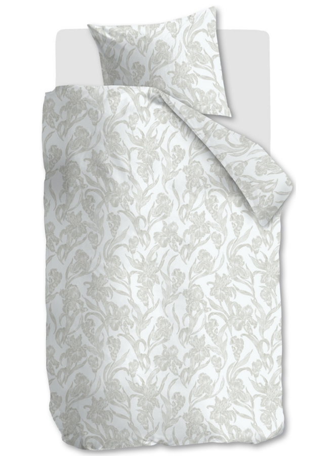 Beddinghouse Dekbedovertrek Irys Zand - Katoensatijn