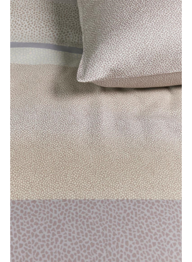 Beddinghouse Dekbedovertrek Lenny Naturel - Katoensatijn