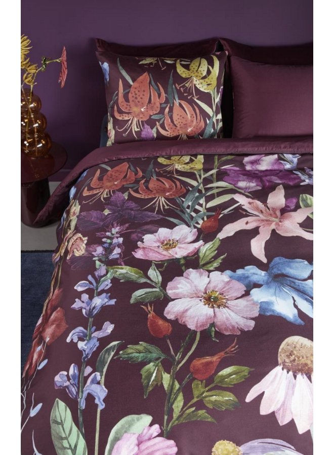 Beddinghouse Dekbedovertrek Lily Multi - Katoensatijn