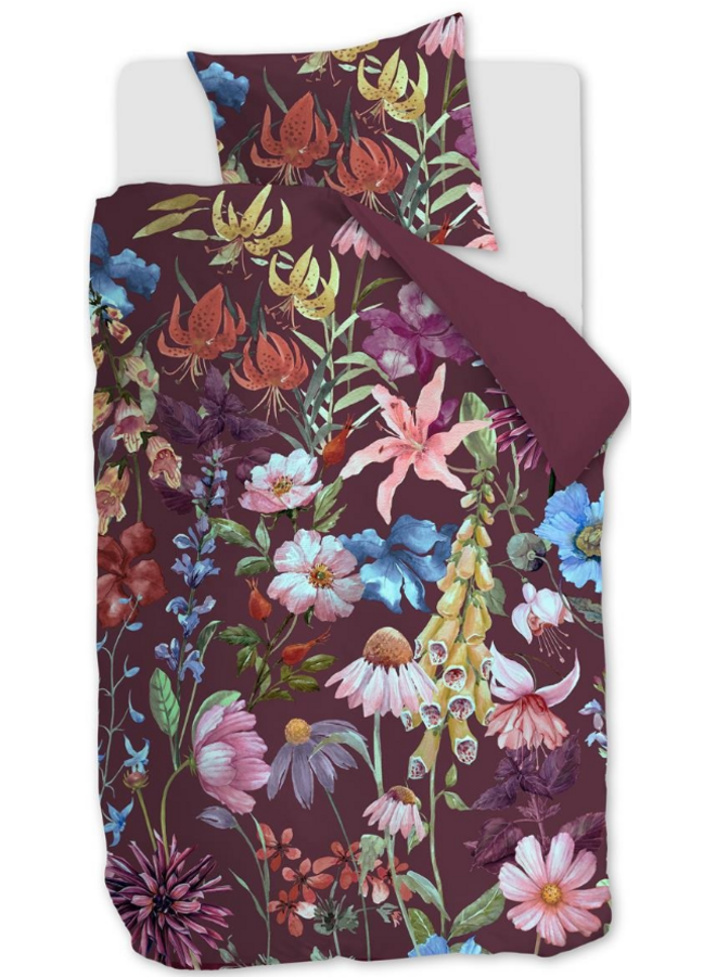 Beddinghouse Dekbedovertrek Lily Multi - Katoensatijn