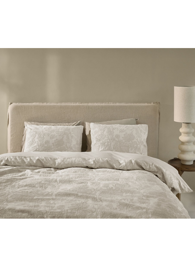 Beddinghouse Dekbedovertrek Linn Naturel - Linnen/Katoen