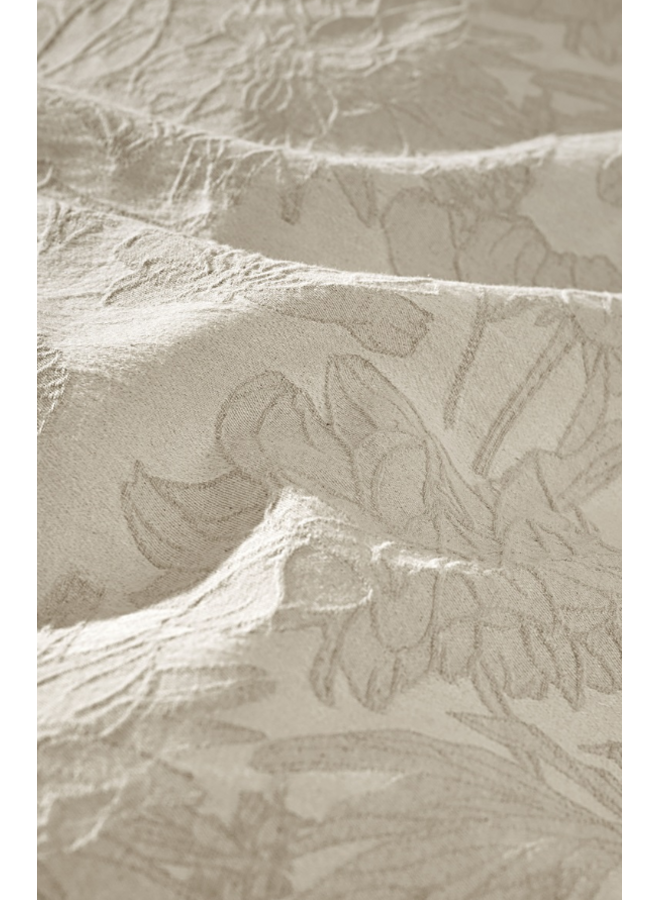 Beddinghouse Dekbedovertrek Linn Naturel - Linnen/Katoen