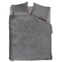 Beddinghouse Dekbedovertrek Arya Grijs - Velvet