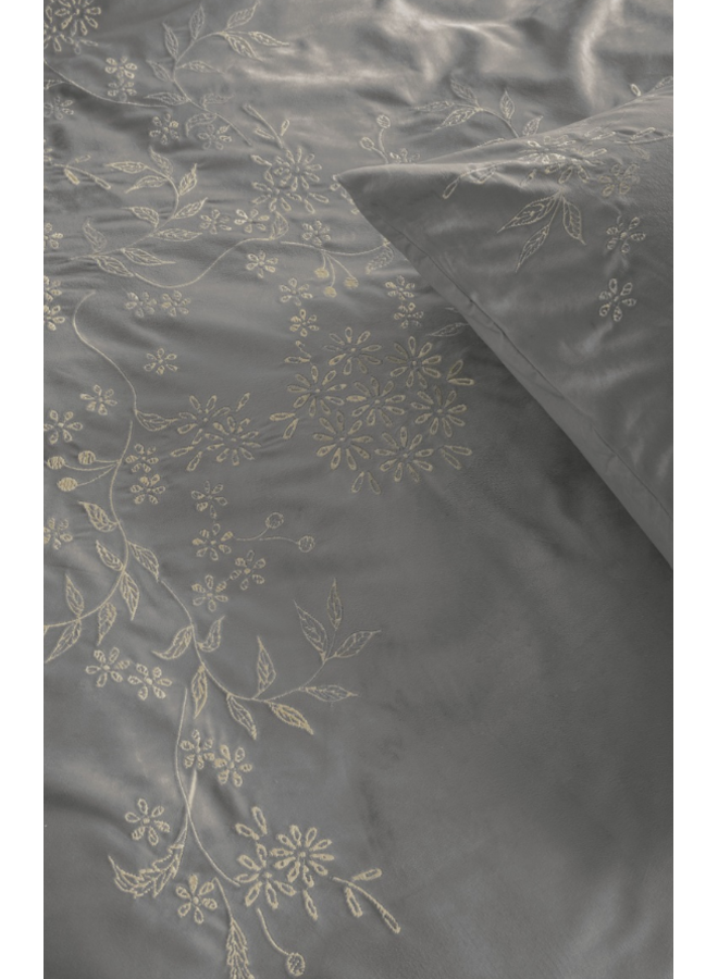 Beddinghouse Dekbedovertrek Arya Grijs - Velvet