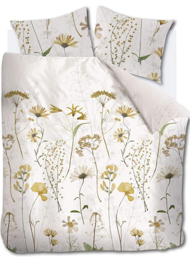 Beddinghouse Dekbedovertrek Blow Creme - Flanel