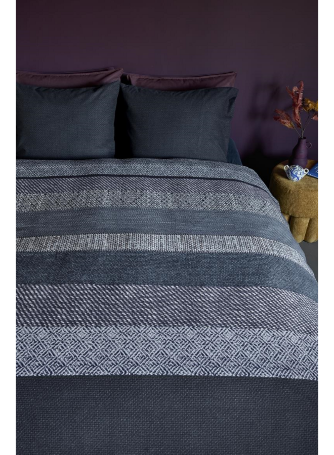 Beddinghouse Dekbedovertrek Enzo Blauw - Flanel