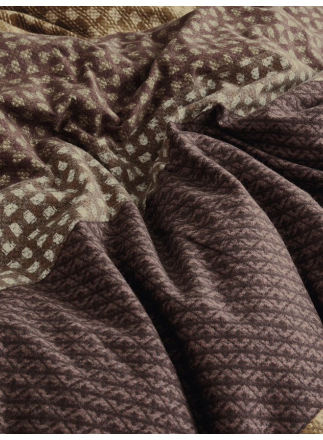 Beddinghouse Dekbedovertrek Fera Groen - Flanel