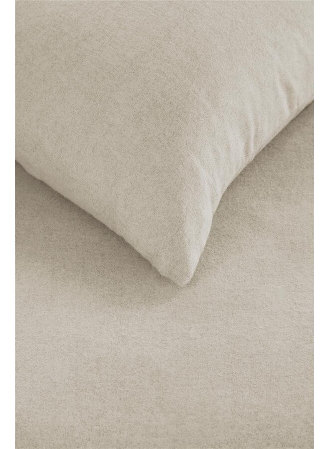 Beddinghouse Dekbedovertrek Frost Lichtzand - Flanel