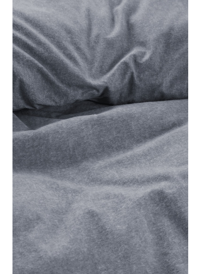 Beddinghouse Dekbedovertrek Frost Blauwgrijs - Flanel