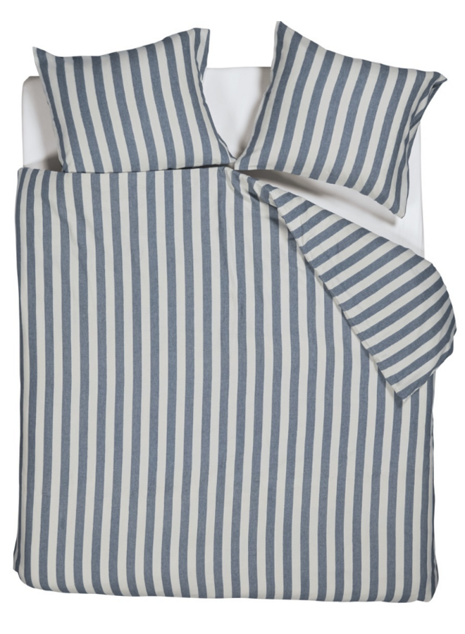 Dekbedovertrek Jamie Blauw - Flanel PL1
