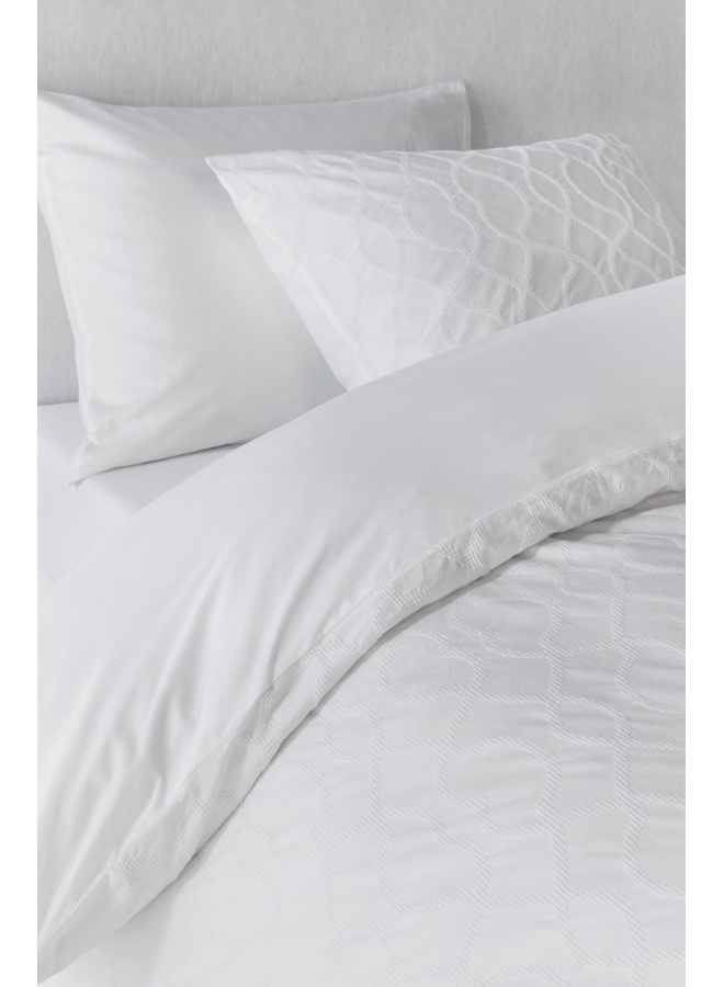 Beddinghouse Dekbedovertrek Milky Wit - Katoen