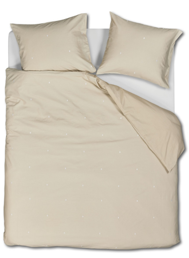 Dekbedovertrek Monsoon Zand - Katoen