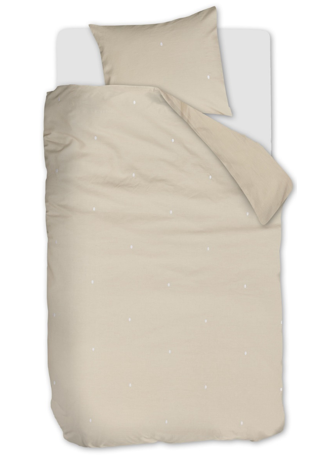 Beddinghouse Dekbedovertrek Monsoon Zand - Katoen
