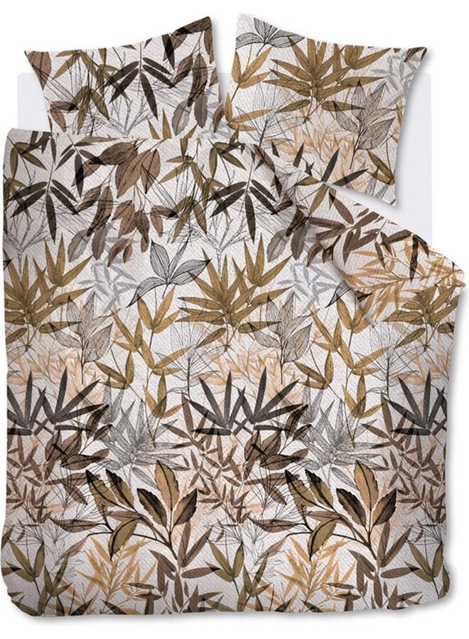 Dekbedovertrek Mya Bruin - Katoen PL3