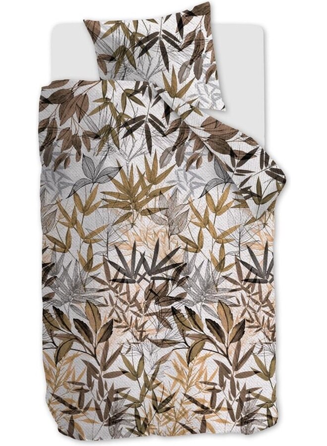 Beddinghouse Dekbedovertrek Mya Bruin - Katoen