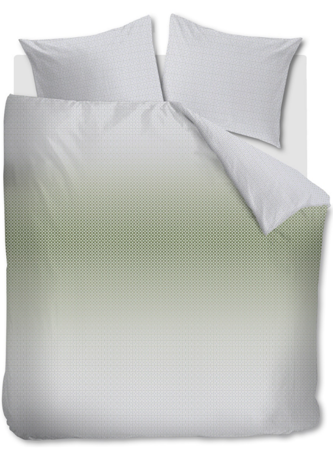 Dekbedovertrek Nadine Groen - Lyocell/Katoen
