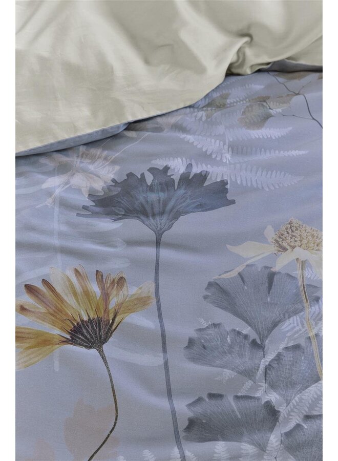 Beddinghouse Dekbedovertrek Nala Blauw - Katoensatijn