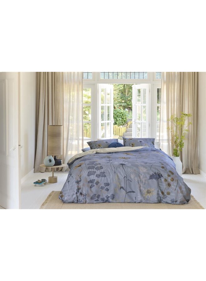 Beddinghouse Dekbedovertrek Nala Blauw - Katoensatijn