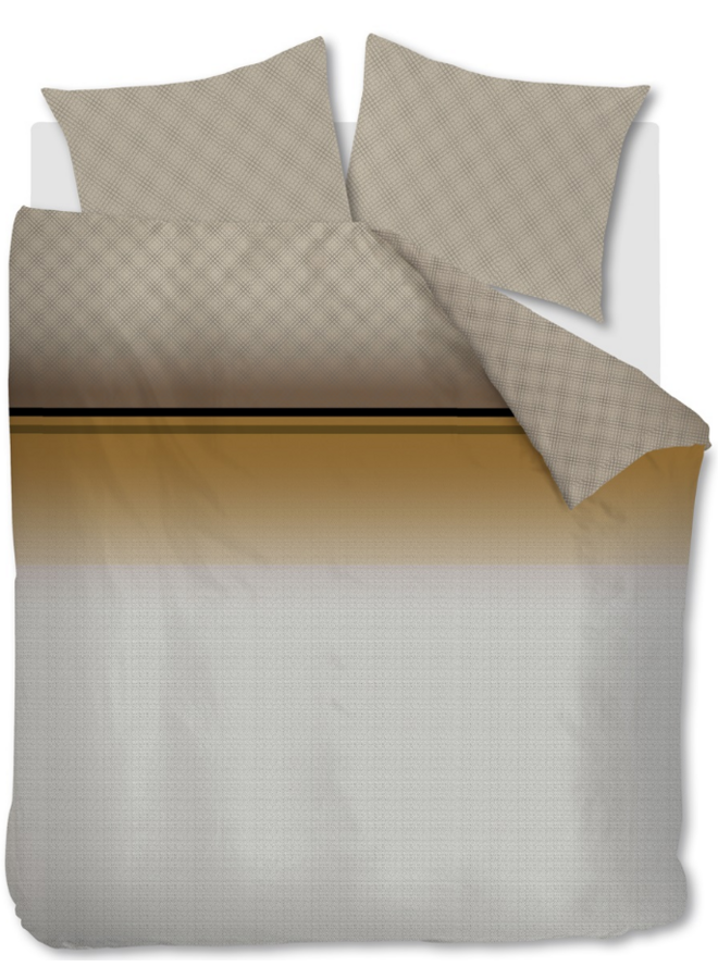 Dekbedovertrek Persimmon Bruin - Lyocell/Katoen