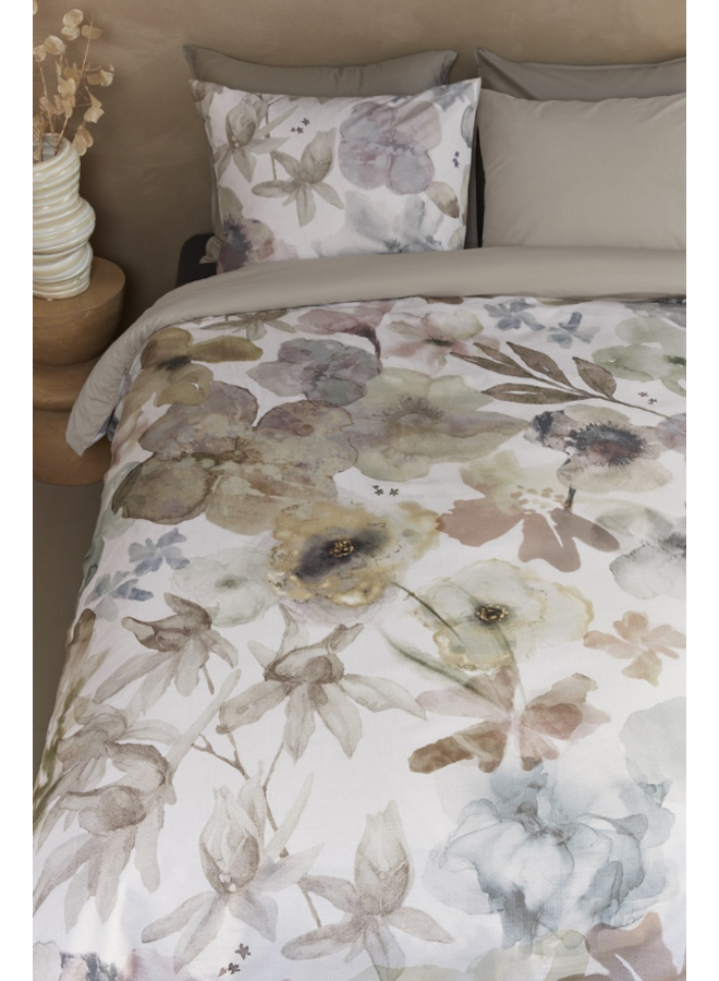 Beddinghouse Dekbedovertrek Poppy Pastel - Katoen