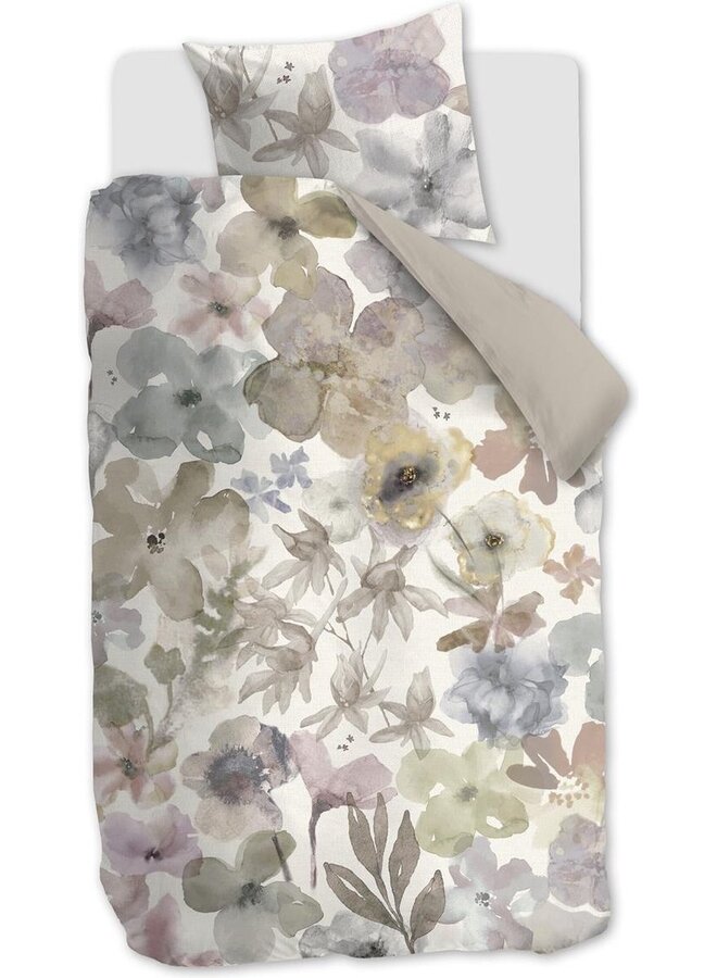Beddinghouse Dekbedovertrek Poppy Pastel - Katoen