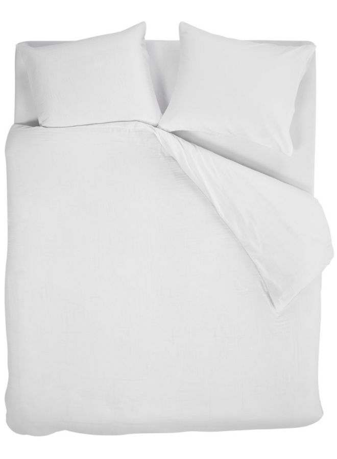 Beddinghouse Dekbedovertrek Pure Wit - Katoen