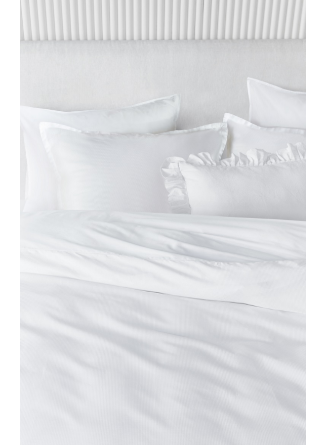 Beddinghouse Dekbedovertrek Pure Wit - Katoen