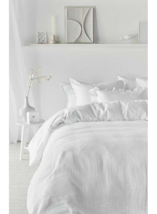 Beddinghouse Dekbedovertrek Pure Wit - Katoen