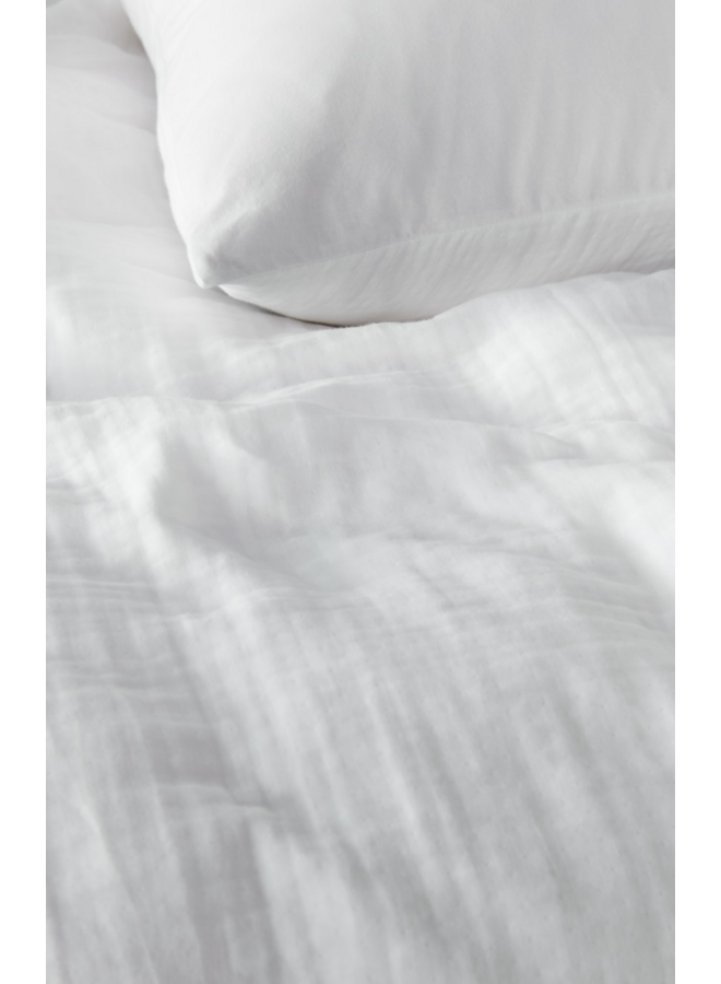 Beddinghouse Dekbedovertrek Pure Wit - Katoen
