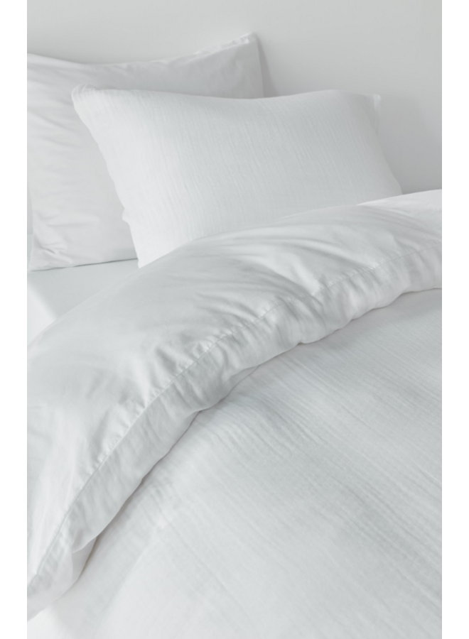 Beddinghouse Dekbedovertrek Pure Wit - Katoen