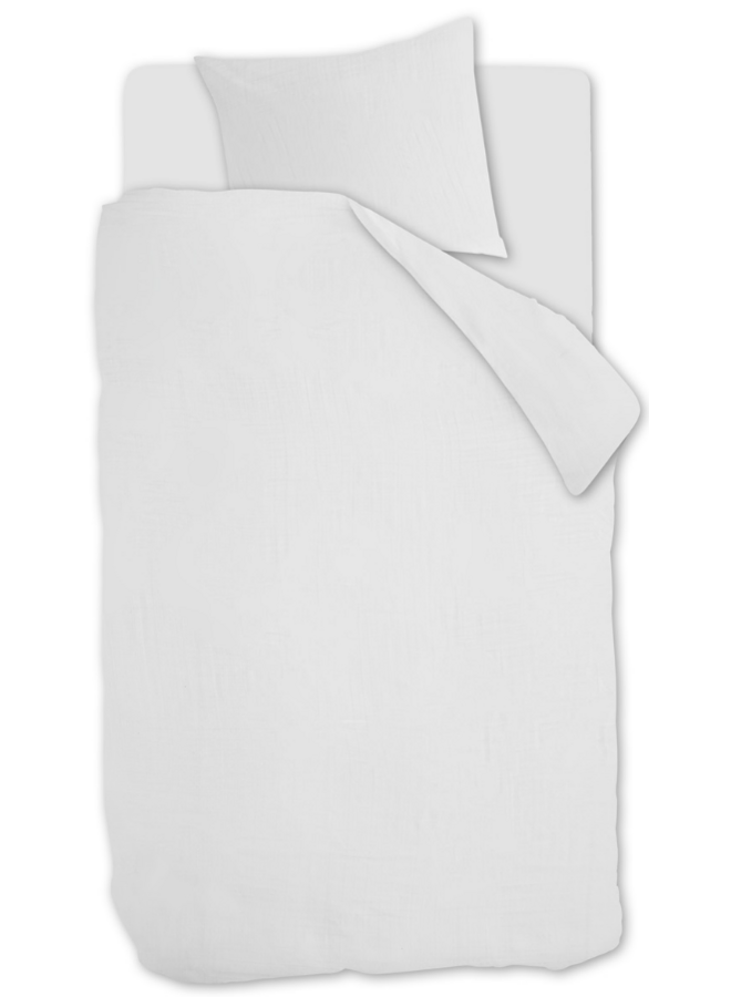 Beddinghouse Dekbedovertrek Pure Wit - Katoen