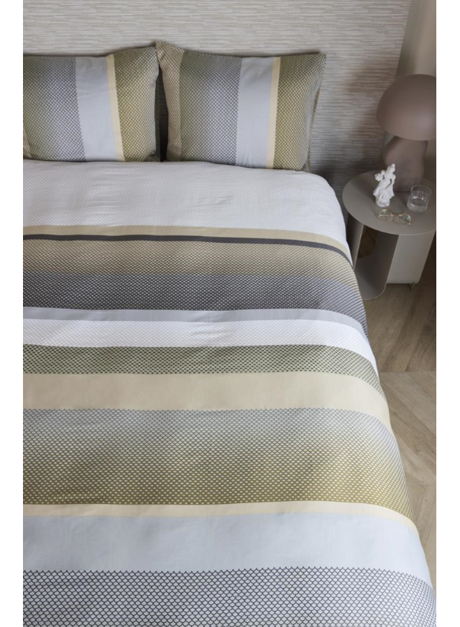 Beddinghouse Dekbedovertrek Rhys Naturel - Katoensatijn