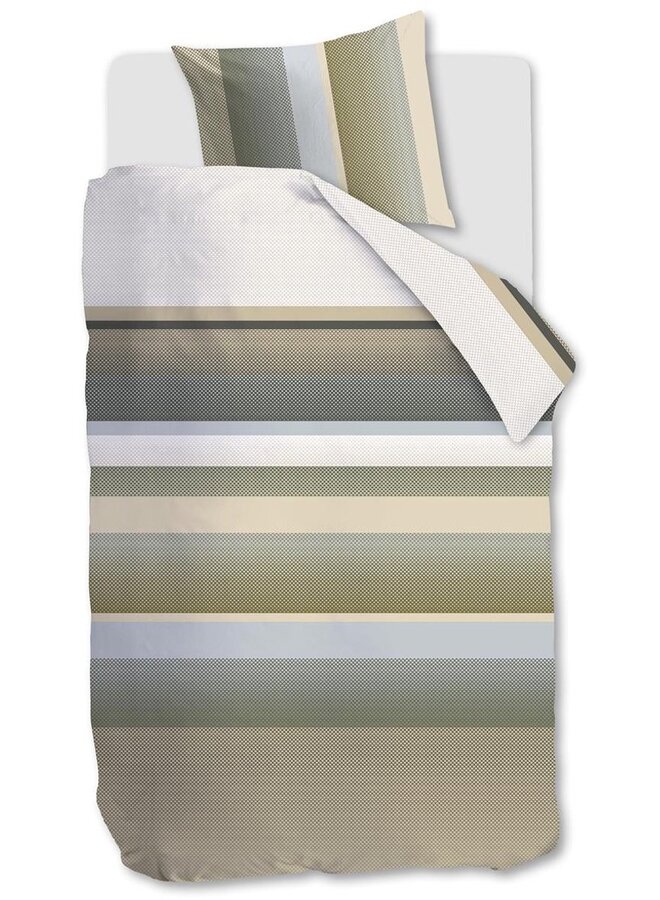 Beddinghouse Dekbedovertrek Rhys Naturel - Katoensatijn