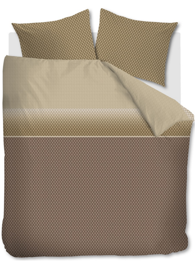 Beddinghouse Dekbedovertrek Riven Naturel - Katoen