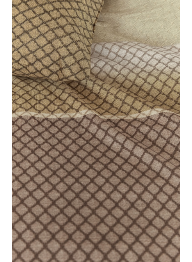 Beddinghouse Dekbedovertrek Riven Naturel - Katoen