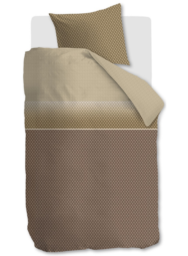 Beddinghouse Dekbedovertrek Riven Naturel - Katoen