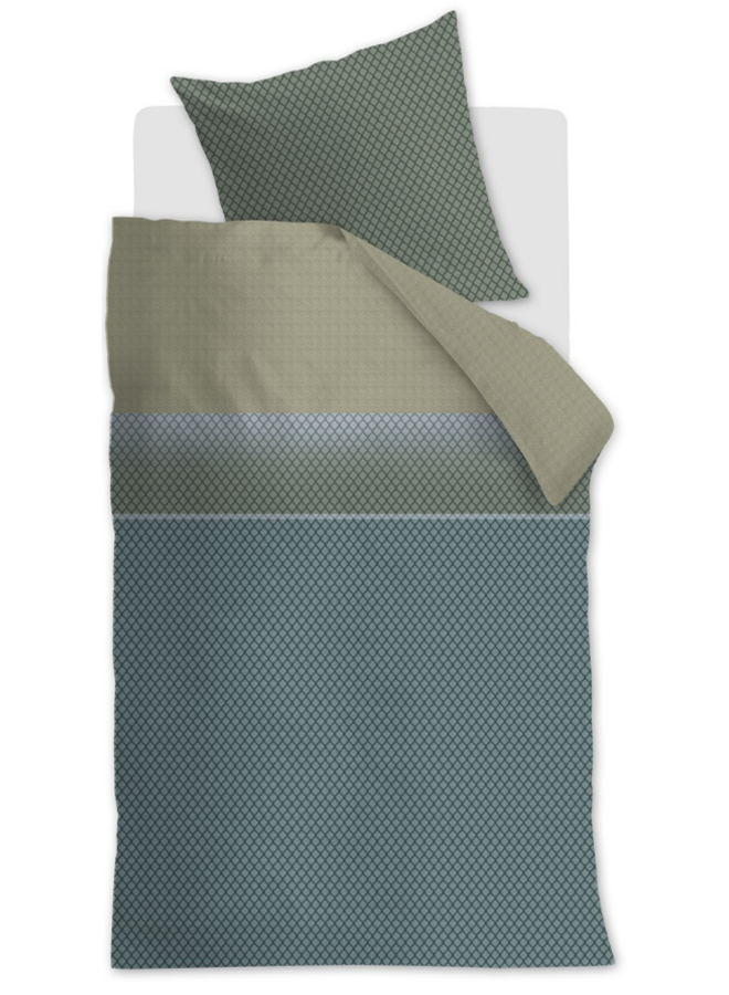 Beddinghouse Dekbedovertrek Riven Baluw - Katoen