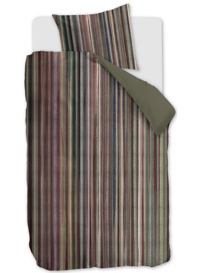 Beddinghouse Dekbedovertrek Roman Multi - Katoensatijn